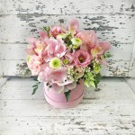 Flower Box w kolorystyce różowej